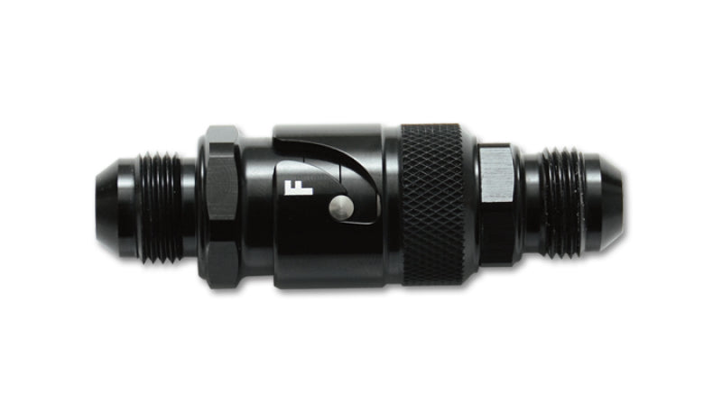 Vibrant Performance -12AN Aluminum Quick Release Fitting with Viton Seal