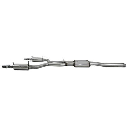 MBRP Armor Pro Series Cat Back Exhaust System for Dodge Challenger 2008-2014 – T304 Stainless Steel, Dual Split Rear Exit with Rectangular Tips