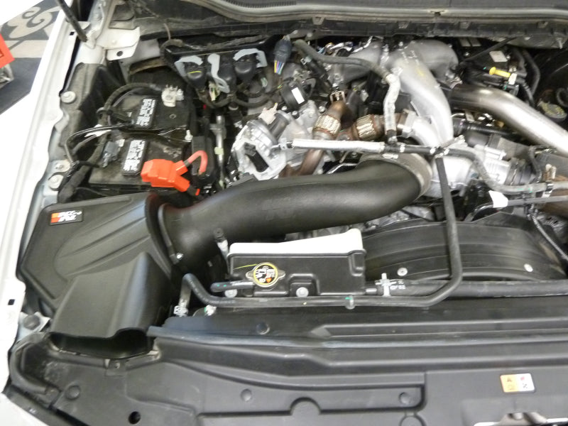 K&N 63 Series AirCharger Performance Intake for 2020-2021 Ford F-250 and F-350 with 6.7L V8 Diesel