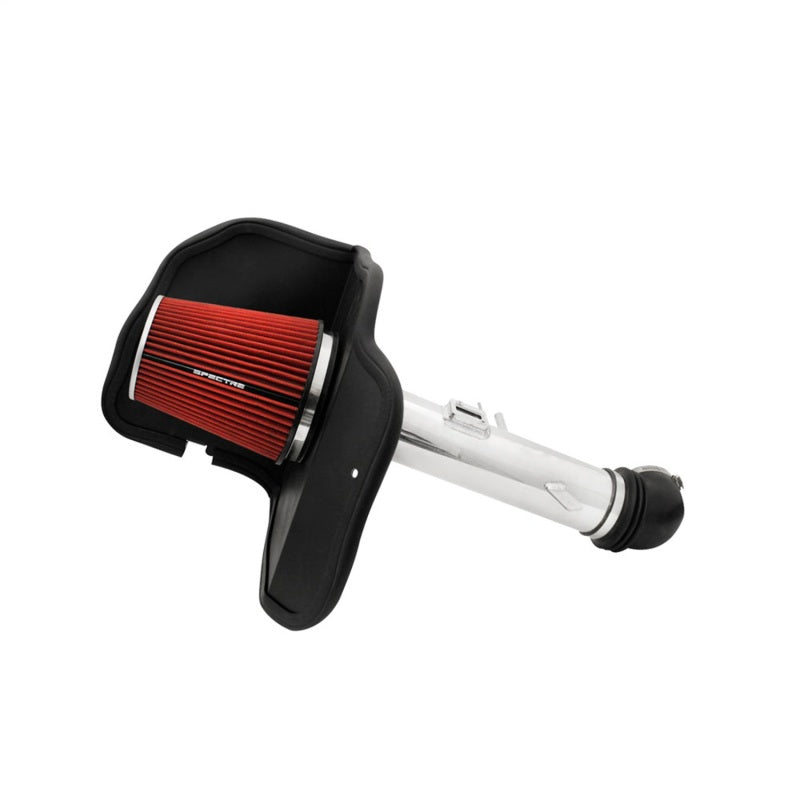 Spectre 05-07 Toyota Sequoia V8-4.7L F/I Air Intake Kit with Red Filter and Polished Aluminum Tubing
