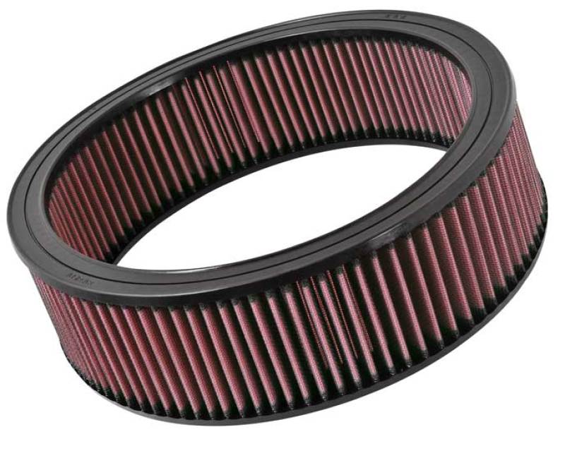 K&N E-1500 High-Flow Reusable Air Filter for Pontiac Firebird and Chevrolet Camaro (1980-1981 Models)