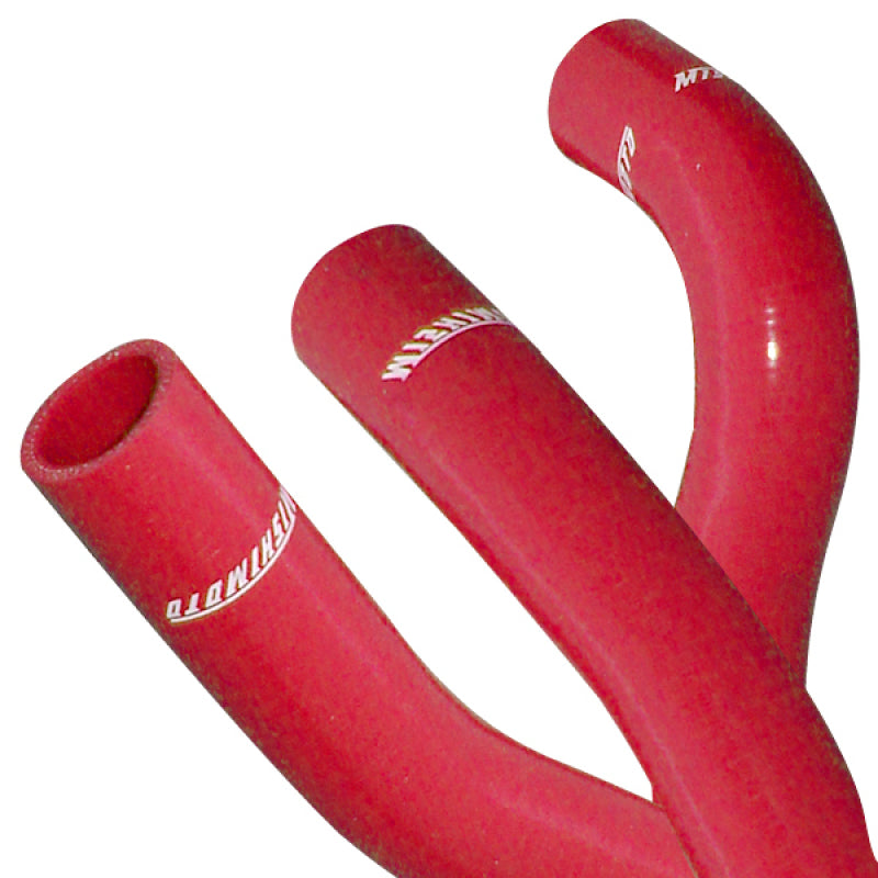 Mishimoto Mitsubishi EVO X Red Silicone Radiator Hose Kit Part MMHOSE-EVO-10RD