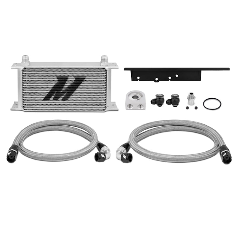Mishimoto 03-09 Nissan 350Z / 03-07 Infiniti G35 Oil Cooler Kit with 19-Row Stacked-Plate Design