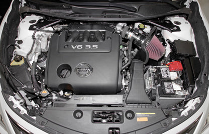 K&N 69 Series Typhoon Performance Intake Kit for Nissan Altima and Pathfinder 3.5L V6 by K&N Engineering
