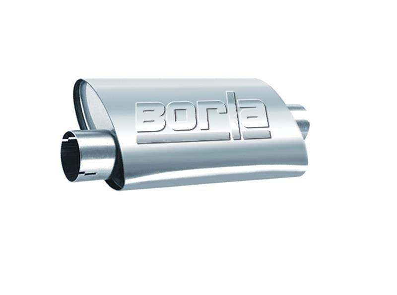 Borla Universal Performance 2-inch Inlet/Outlet Muffler with Reversible Design