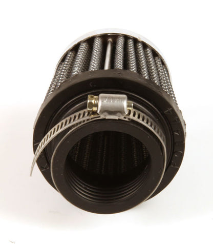 K&N Engineering RC-0790 Universal Chrome Air Filter – 1 3/8 inch Flange, 2 1/2 inch Base, 2 inch Top, 2 1/4 inch Height