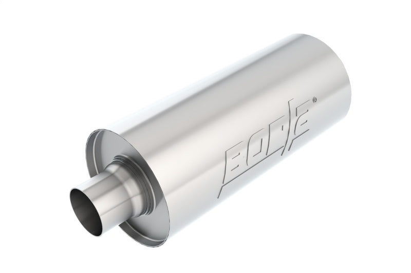 Borla XR-1 Multi-Core Racing Muffler with 3.5-inch Inlet and Outlet – Stainless Steel Performance Exhaust