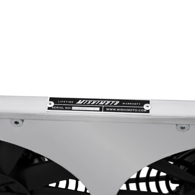 Mishimoto 1993-1995 Mazda RX-7 Aluminum Fan Shroud Kit with Dual 12-inch Fans for LS Swap Radiator