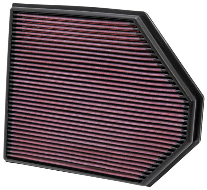 K&N Replacement Air Filter for 2011-2015 BMW X3 and X4 3.0L L6 by K&N Engineering Part 33-2465