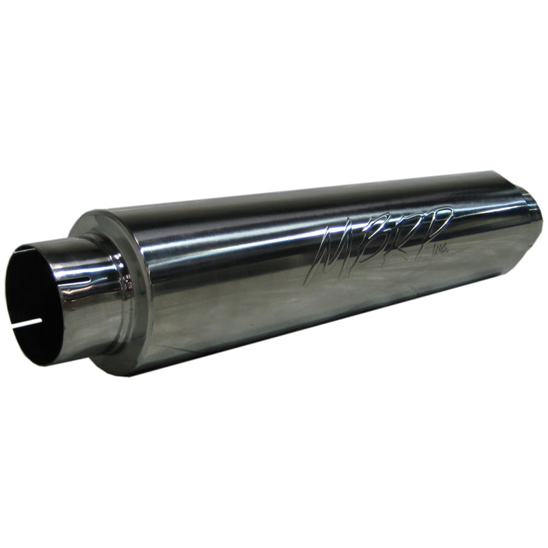 MBRP Armor Plus Performance Muffler with 4-inch Inlet/Outlet – Replaces 30-inch Overall Length Mufflers
