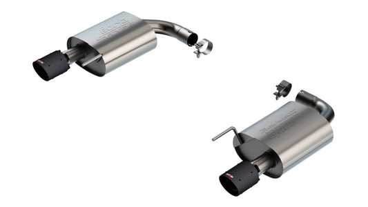 Borla 2024 Ford Mustang GT 5.0L V8 S-Type Axle-Back Exhaust System - Carbon Fiber Tips