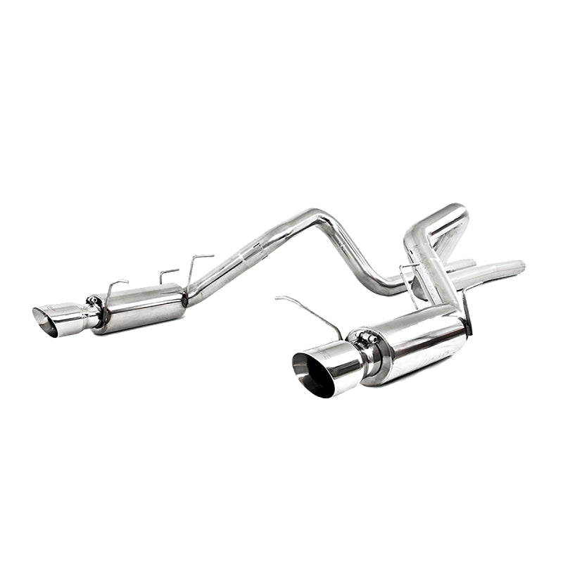 MBRP Armor Pro Series Cat Back Exhaust System for 2011-2012 Ford Shelby GT 500 – 3 Inch Dual Split Rear Exit with 4.5 Inch Tips