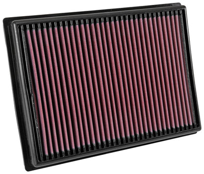 K&N Engineering 33-3045 High-Flow Drop-In Air Filter for Toyota Hilux Revo 2.8L Diesel