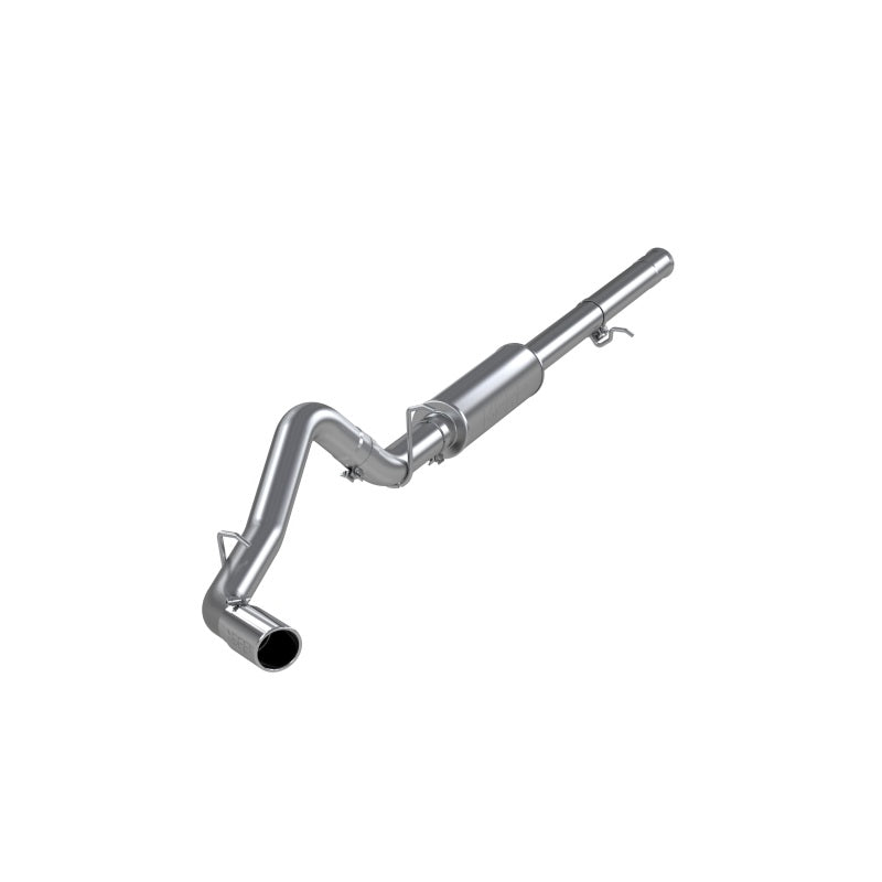 MBRP Armor Lite Series 3.5-inch Single Side Cat Back Exhaust System for Chevrolet Silverado and GMC Sierra 1500