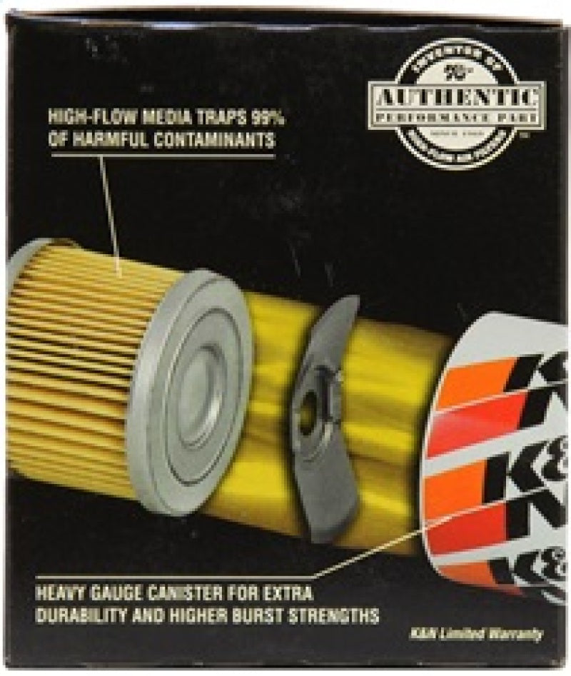 K&N Engineering HP-2004 Premium Oil Filter for Volkswagen Passat, Volvo 240 & Jeep Grand Cherokee 4.0
