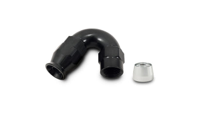 Vibrant -6AN 150 Degree High Flow Hose End Fitting for PTFE Lined Hose