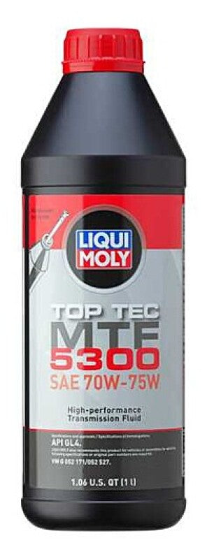 LIQUI MOLY Top Tec MTF 5300 70W-75W Transmission Fluid for Volkswagen, Audi, Saab