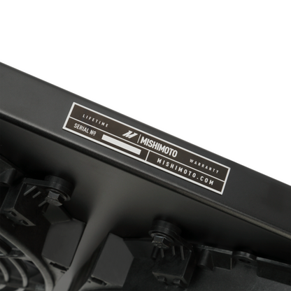 Mishimoto Aluminum Fan Shroud Kit for Subaru BRZ / Scion FR-S / Toyota GT86 - Black, Part MMFS-BRZ-13PBK