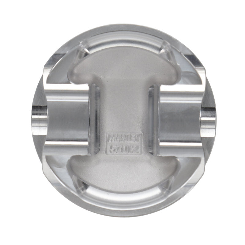 Manley Performance BMW N54B30 84.5mm Bore Platinum Series Dish Piston Set - 16.5cc