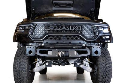 Addictive Desert Designs 21-22 Ram 1500 TRX Stealth Fighter Winch Kit with Black Finish