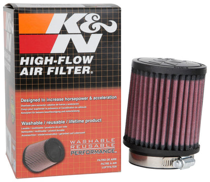 K&N Engineering Universal Rubber Air Filter – 2.5 inch Inlet, 3.5 inch Outer Diameter, 4 inch Height