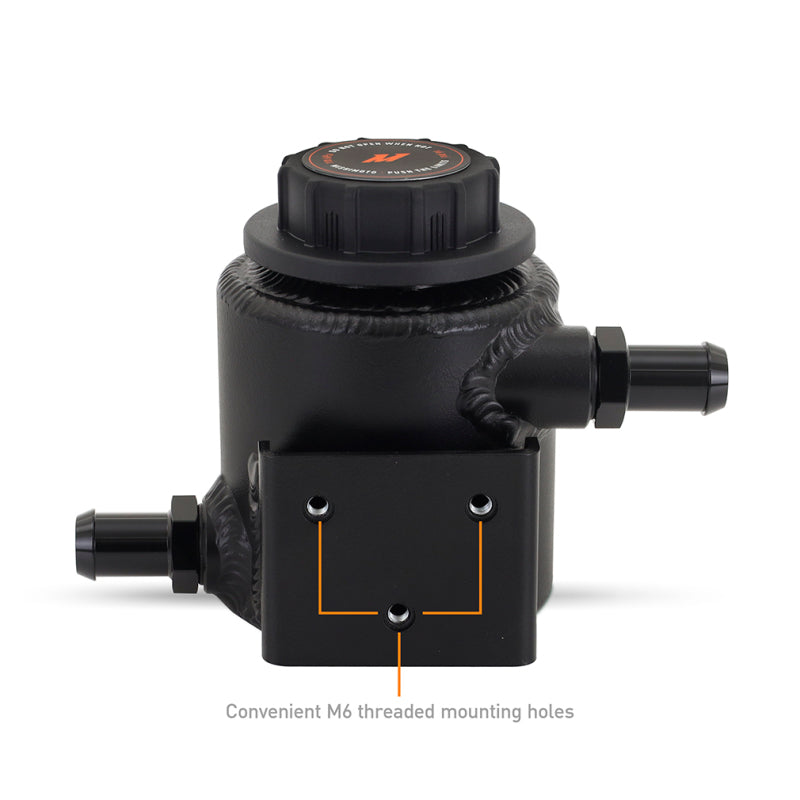 Mishimoto Universal Aluminum Coolant Expansion Tank – Micro Wrinkle Black Finish for Toyota Tundra and Tacoma