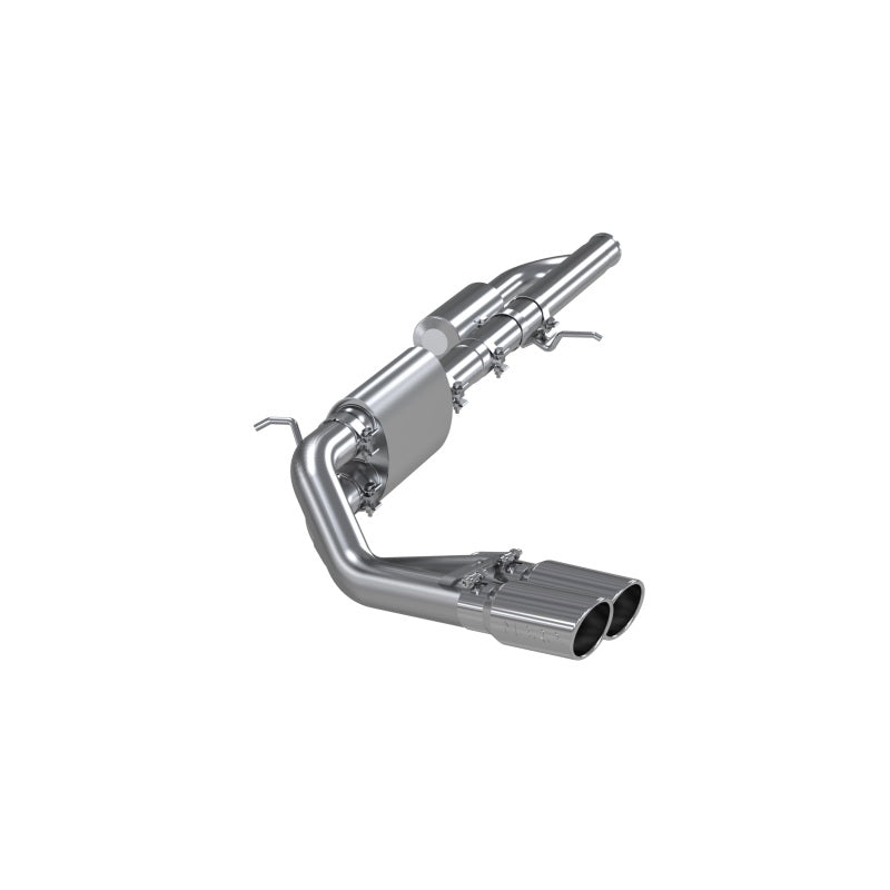 MBRP Armor Lite Series 09+ Chevrolet Silverado 1500 3-Inch Cat Back Exhaust System with Dual Outlet and 4-Inch Tips - Model S5081AL