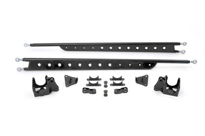 Fabtech FTS62003BK Floating Rear Traction Bar System for 2005-2007 Ford F-250 and F-350 4WD