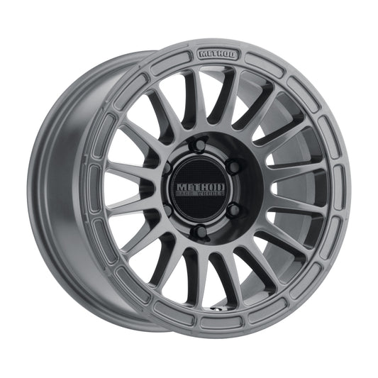 Method MR314 17x8.5 Inch Titanium Wheel with 6x5.5 Bolt Pattern and 0mm Offset