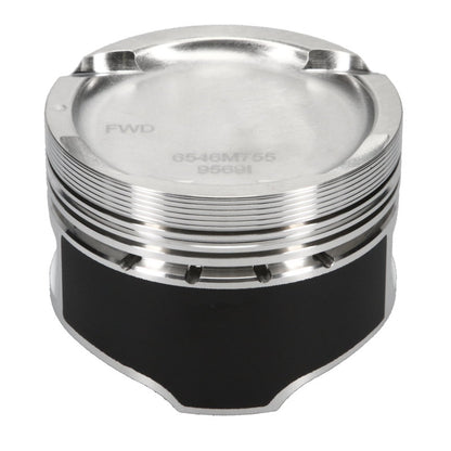 Wiseco K546M755 Professional Series Forged Racing Pistons for Honda D16Y7 75.50mm Bore Set of 4