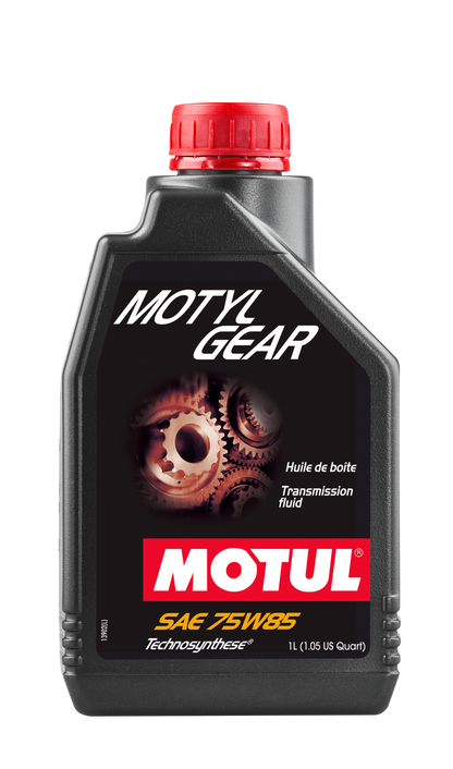 Motul 1L Transmission MOTYLGEAR 75W85 - API GL-4 / GL-5 Gearbox Lubricant