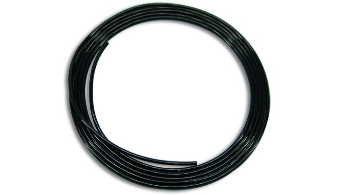 Vibrant 3/8 inch OD Polyethylene Vacuum Tubing - 10 ft, Black