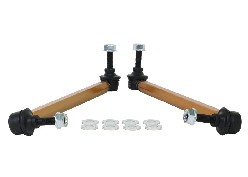 Whiteline KLC140-335 Front Sway Bar Link Assembly for 2008-2012 Land Rover LR2 and 2017+ Honda Civic Type R / 2016+ Honda Civic