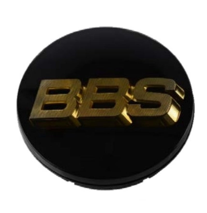 BBS Center Cap 56mm Black and Gold for Automotive Wheels – Part 56.24.002G