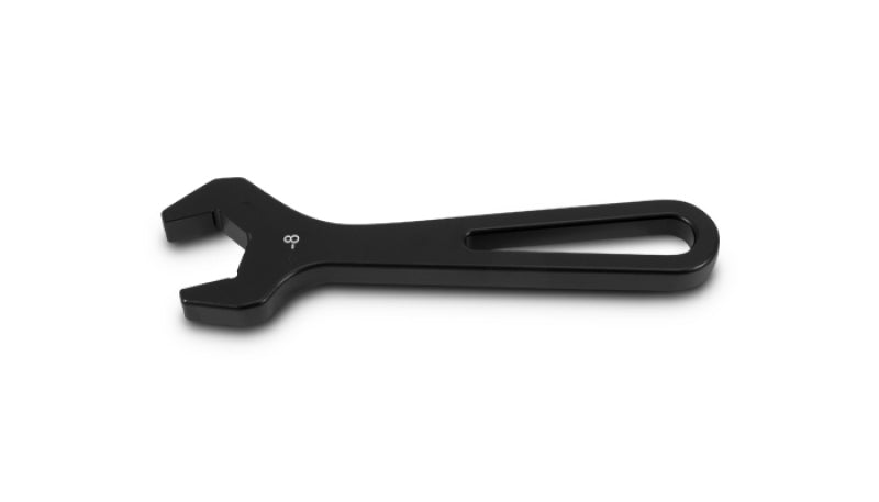 Vibrant -8AN Aluminum Wrench in Anodized Black for Automotive Fittings and Adapters