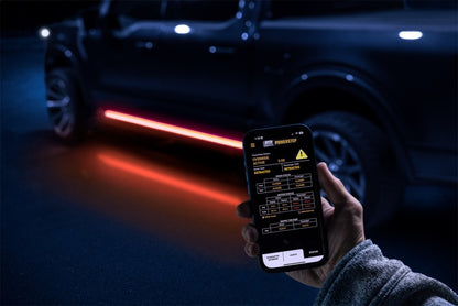 AMP Research PowerStep Vision Lighted Electric Running Boards for 2021-2025 Ford F-150 SuperCrew by AMP Research Part #96152-01A