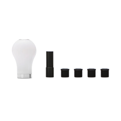 Mishimoto Teardrop Shift Knob - White | Precision Manual Transmission Accessory