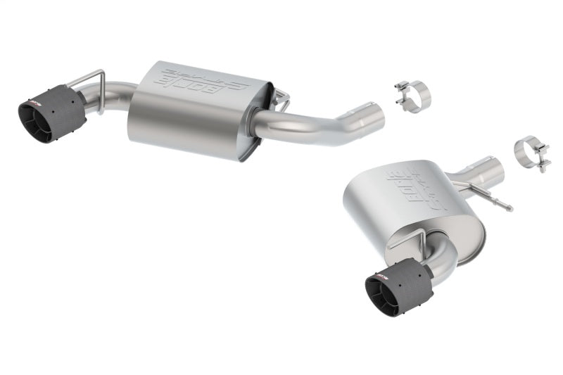 Borla S-Type Axle-Back Exhaust System for 2016-2024 Chevrolet Camaro SS & LT1 6.2L V8 - No NPP Valves