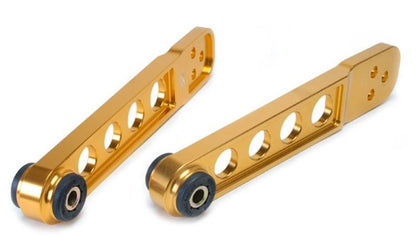 Skunk2 Racing Gold Anodized Rear Lower Control Arm for 2001-2005 Honda Civic — Precision CNC Billet Aluminum Replacement