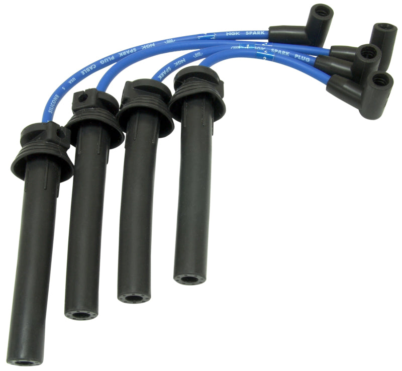 NGK Mini Cooper Spark Plug Wire Set Part 54058 - Ultra-Low Resistance Mag Core Wires for 2002-2008 Mini Cooper