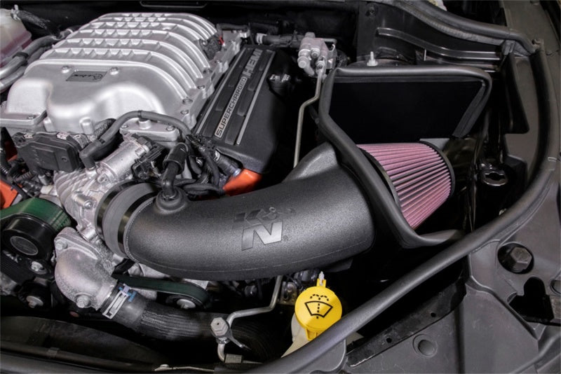 K&N Engineering 63-1579 High-Flow Cold Air Intake System for Jeep Grand Cherokee and Dodge Durango