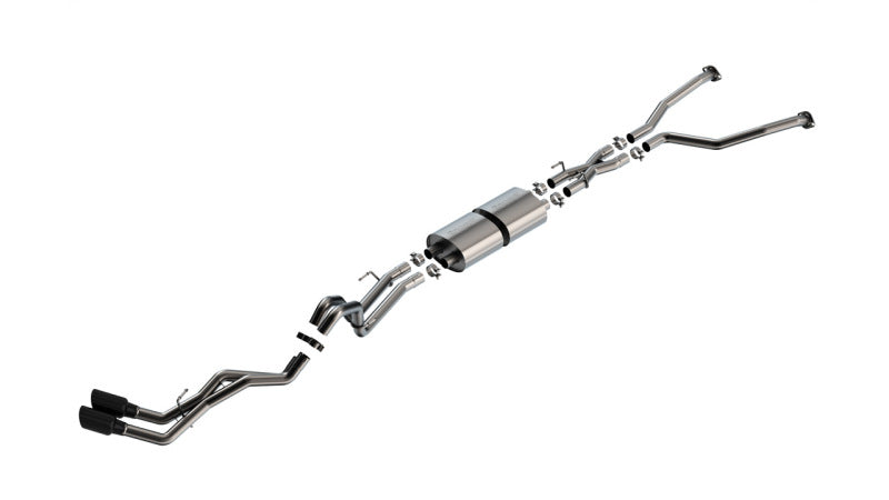 Borla S-Type Cat-Back Exhaust System for 2022-2026 Toyota Tundra 3.4L V6 Hybrid and Gas Models