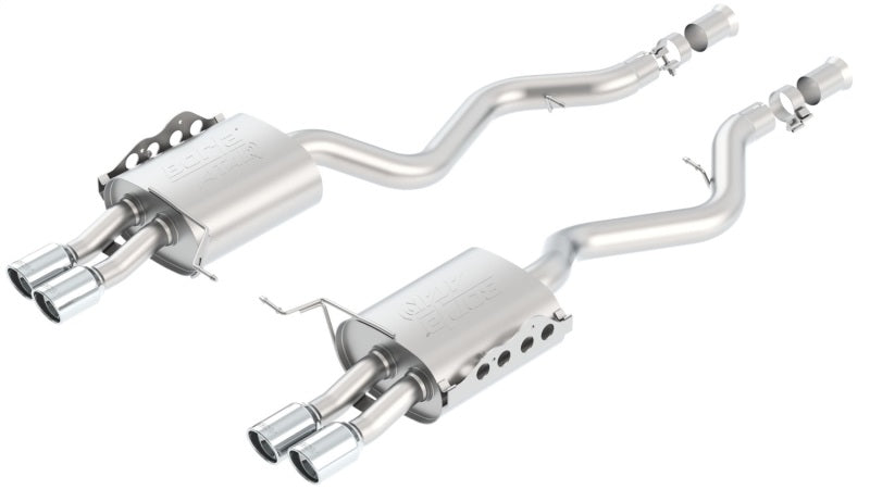 Borla ATAK Axle-Back Exhaust System for 2008-2013 BMW M3 E92/E93 4.0L V8 Coupe and Convertible