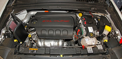 K&N Engineering 77-1565KS High Flow Performance Cold Air Intake Kit for 2015-2016 Jeep Renegade with 2.4L Engine