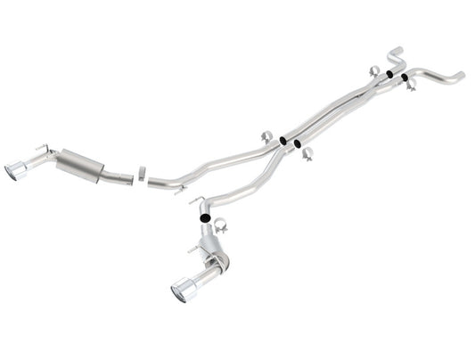 Borla S-Type Cat-Back Exhaust System for 2010-2013 Chevrolet Camaro SS 6.2L V8