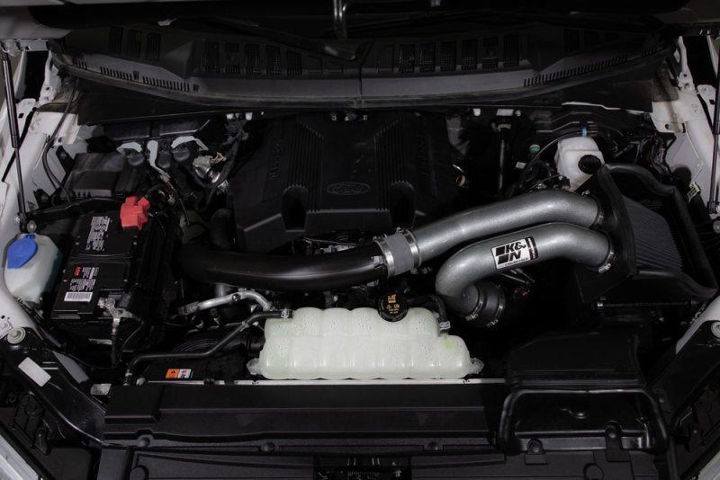 K&N Engineering 30-2617KC Performance Air Intake System for Ford F-150 (2015-2016) with 2.7L/3.5L V6 Engines