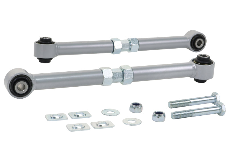 Whiteline KTA135 Rear Control Arm Kit for Mitsubishi Lancer EVO X – Adjustable Camber and Track Alignment