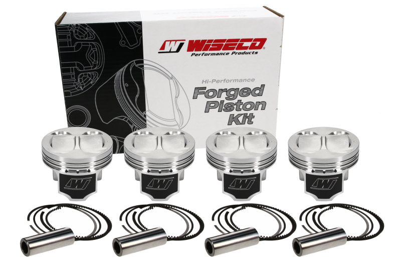 Wiseco K590M84 Mazda 1.8L 16V Forged Racing Pistons – Set of 4