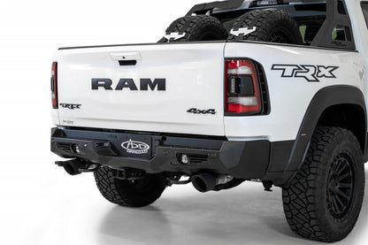 Addictive Desert Designs 2021 Dodge RAM 1500 TRX Bomber Rear Bumper with Cube Light Mounts and Sensor Cutouts