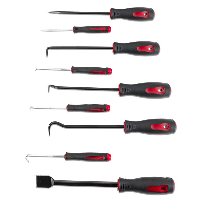Mishimoto 9-Piece Pick, Hook, and Gasket Scraper Set – Durable Automotive Hand Tools